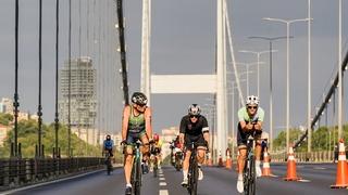 Kıtalararası triatlon yarışı Beykoz’da yapıldı