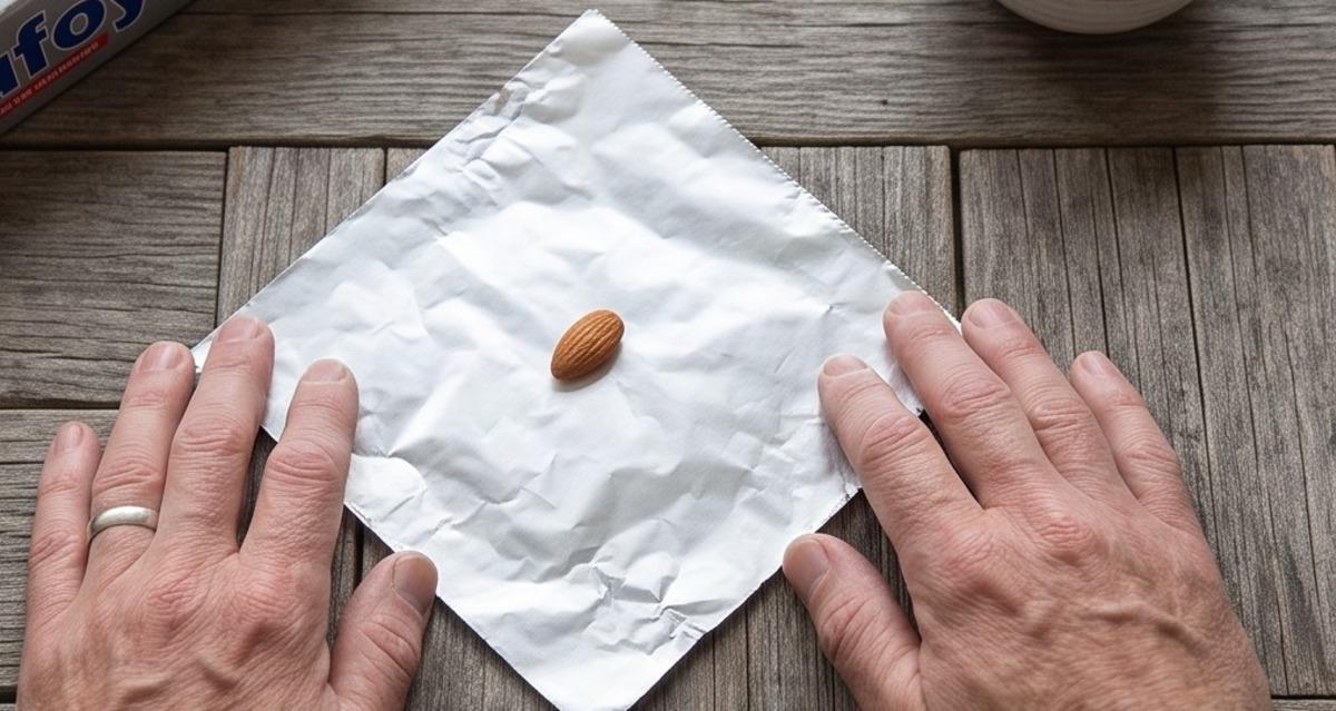 Alüminyuma sarılı bademi yanınızda taşıyın uyarısı yapıldı! 1