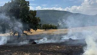 Bolu&rsquo;da balya makinesinden &ccedil;ıkan kıvılcımlar yangına neden oldu