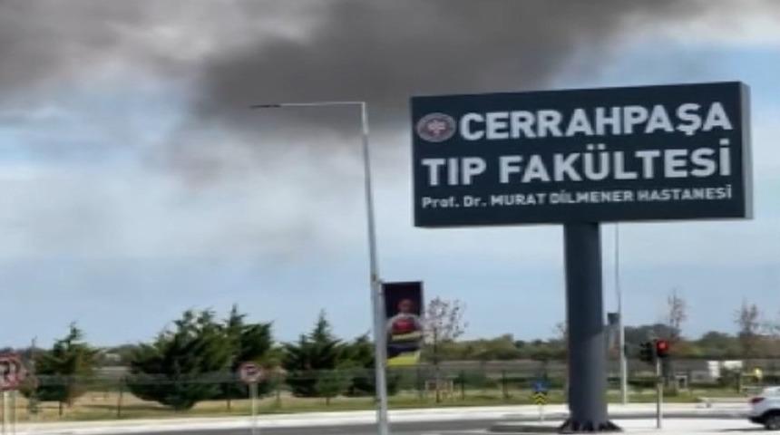 Cerrahpaşa Tıp Fak&uuml;ltesi Prof. Dr. Murat Dilmener Hastanesi'nde yangın