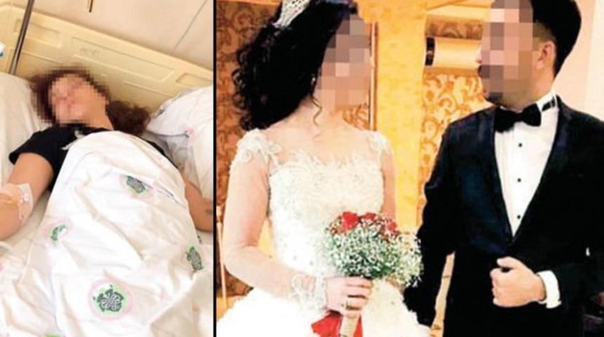 Koca şiddetinden kaçmak için balkondan atladı