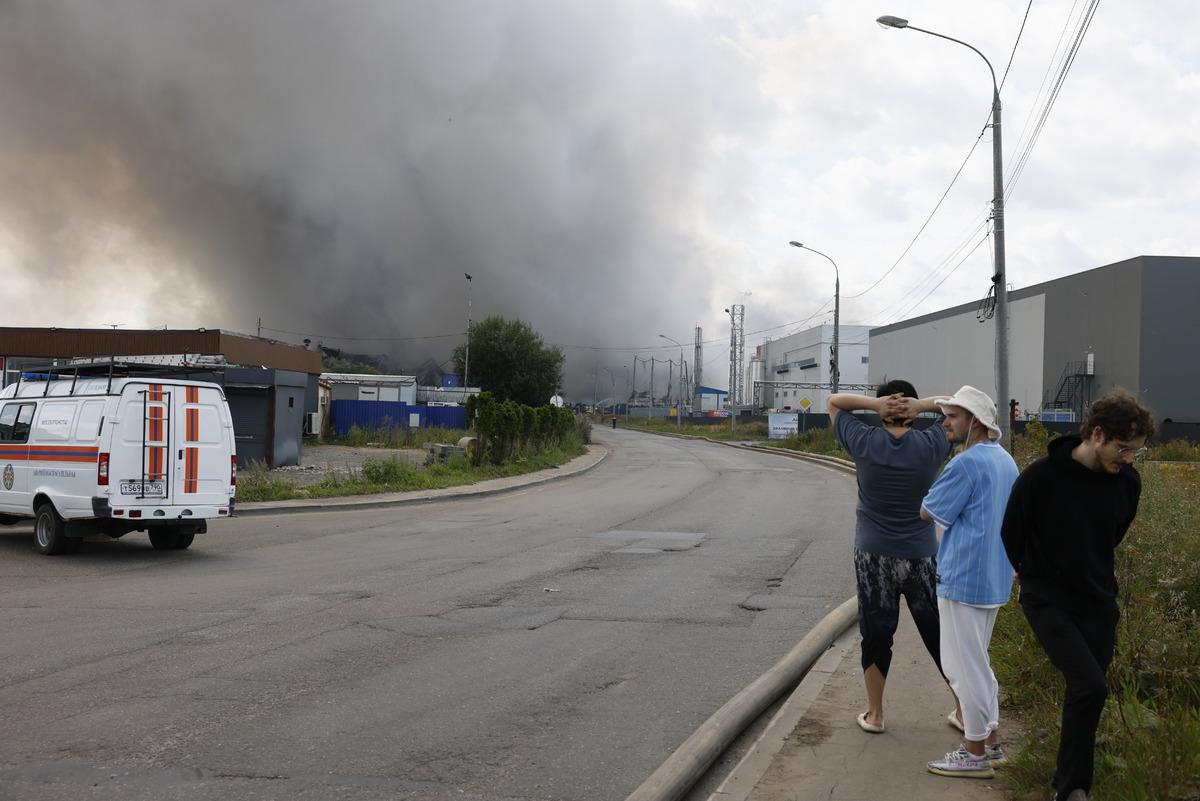 Rusya daki e-ticaret platformunun merkezine İHA saldırısıyla 2