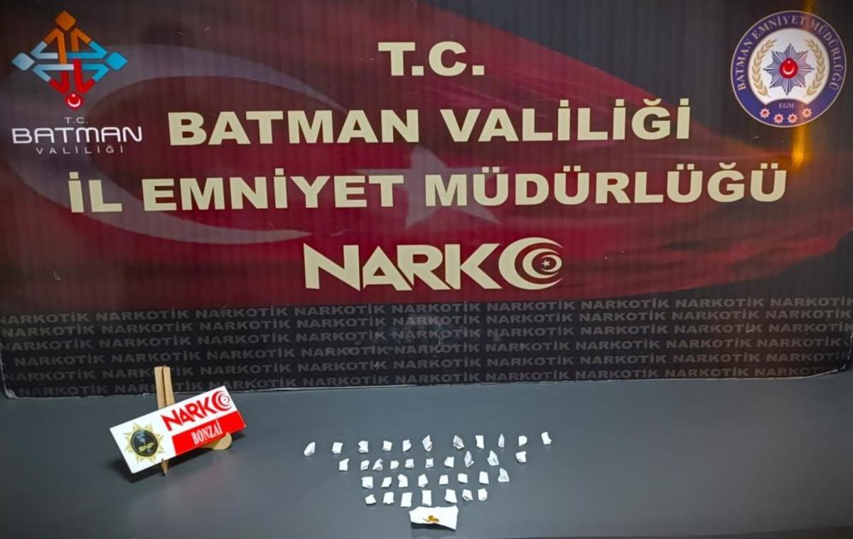 Batman da uyuşturucu operasyonları: 5 tutuklama 1