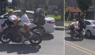 Yer: Eskişehir! Trafikte 'pes' dedirten g&ouml;r&uuml;nt&uuml;