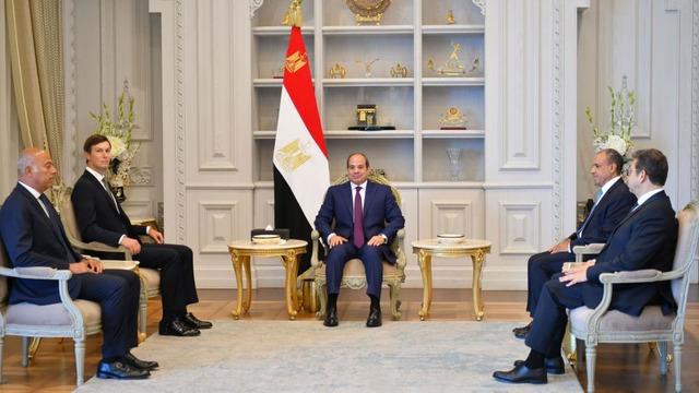 Trump’ın damadı Kushner, Mısır Cumhurbaşkanı es-Sisi ile görüştü