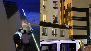 Otel odasında kavga ettiği kadını 5. kattan attı!