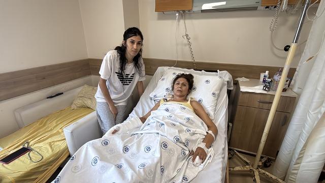 Adana da eski eşi tarafından bıçaklanan kadının hastanedeki tedavisi sürüyor 1