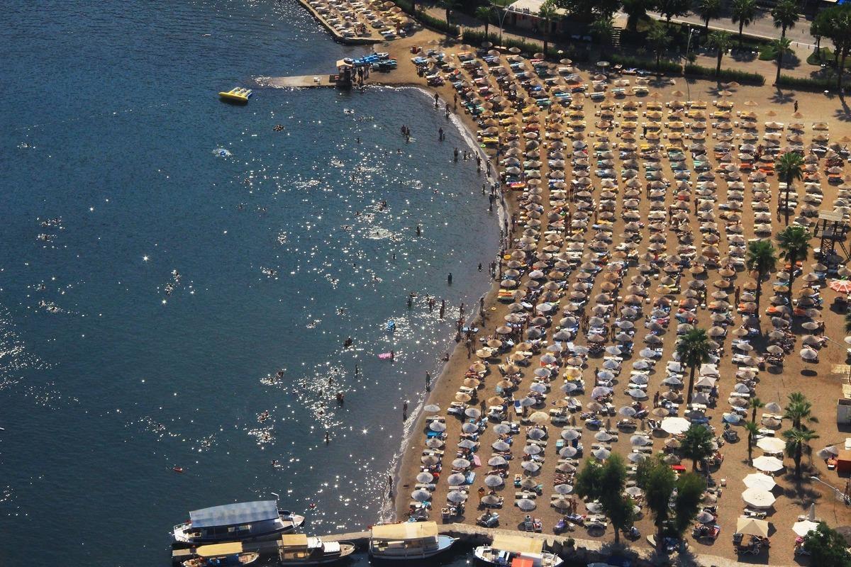 Muğla ya gelen yabancı turist sayısında y&uuml;zde 7 d&uuml;ş&uuml;ş 1