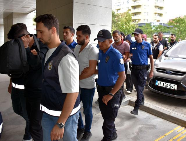 Kırıkkale de geçen yıl parçalanmış halde ceset bulunmasına ilişkin yakalanan 17 şüpheli adliyede 2