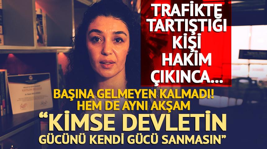 Trafikte tartıştıkları kişi hakim &ccedil;ıktı! Sonrasında başlarına gelmeyen kalmadı