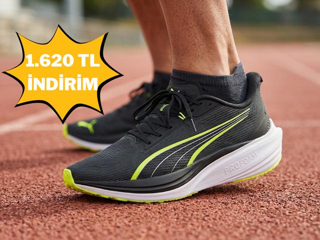 G&uuml;n boyu s&uuml;ren rahatlık şimdi indirimde: PUMA Darter Pro 