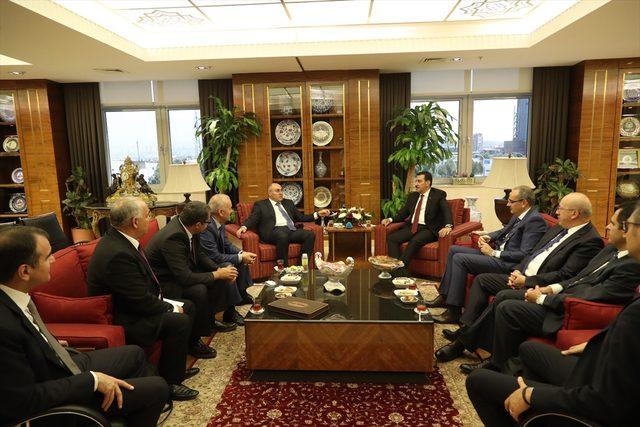 Bakan Tüfenkci Azerbaycan heyetini kabul etti