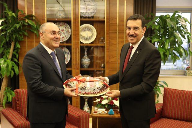 Bakan Tüfenkci Azerbaycan heyetini kabul etti