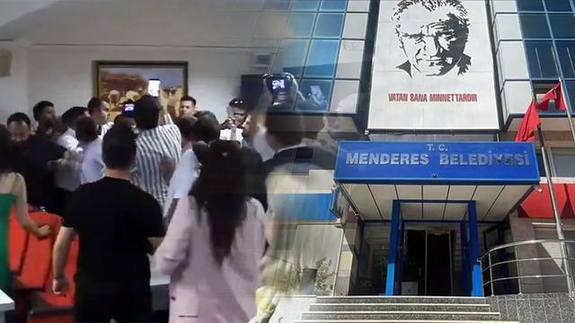 Son dakika | Menderes Belediyesi AK Parti'ye geçti! Gergin seçimde CHP grubu salonu terk etti; yumruklu kavga çıktı