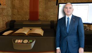 Bakan Ersoy duyurdu: D&uuml;nyanın en b&uuml;y&uuml;k yazma eser portalına 1,3 milyon ziyaret