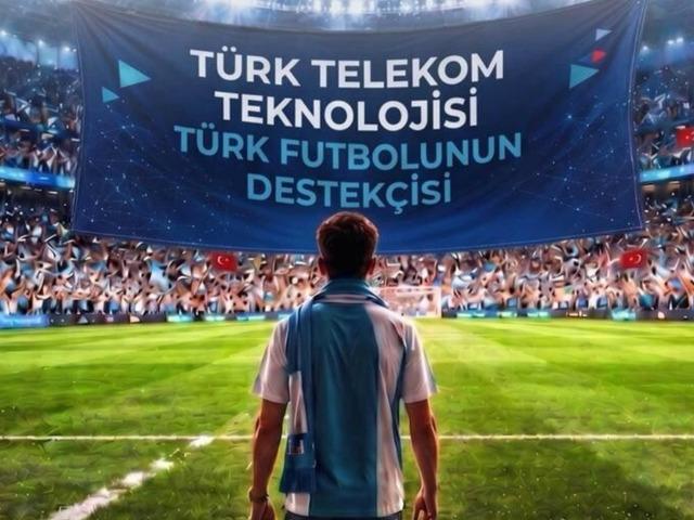 T&uuml;rk Telekom teknolojisi  T&uuml;rk futbolunun destek&ccedil;isi