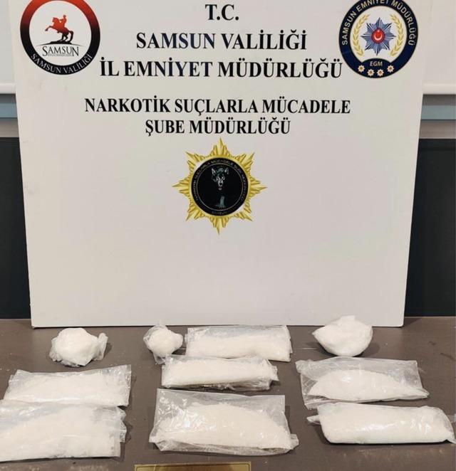 Samsun&rsquo;da uyuşturucu operasyonu: 7 g&ouml;zaltı 1