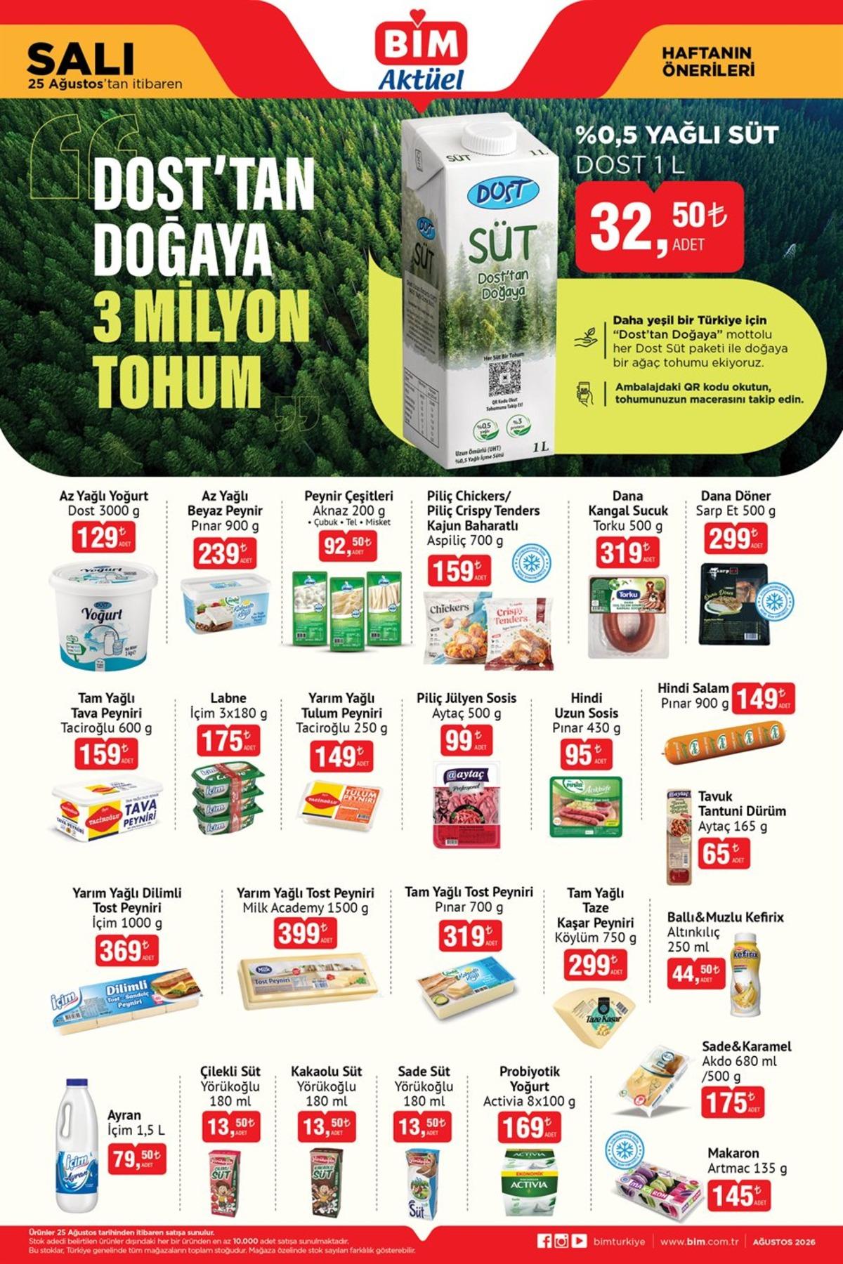 25 Ağustos 2026 BİM Aktüel Haftanın Önerileri kataloğu yayında!  3
