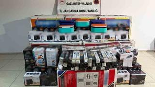 Gaziantep’te 1,3 milyon TL değerinde kaçak malzeme ele geçirildi