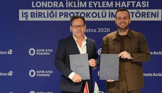 Sıfır Atık Vakfı ile Londra İklim Eylem Haftası arasında iş birliği protokol&uuml; imzalandı