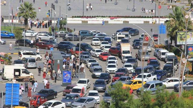 Samsun’da taşıt sayısı 555 bini aştı