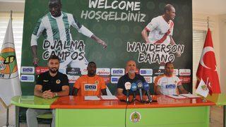 Aytemiz Alanyaspor Djalma Campos ve Baiano ile 2'şer yıllık sözleşme imzaladı!
