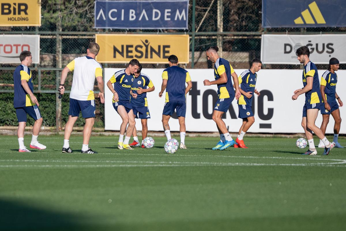 Fenerbah&ccedil;e, Olimpik Lyon ma&ccedil;ı i&ccedil;in hazırlıklarını tamamladı 2