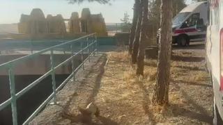 Suda hareketsiz halde fark edildi: Ekipler alarma geçti