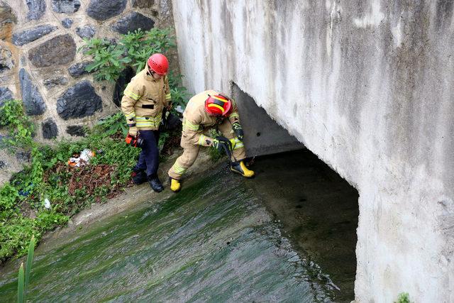 Polisten ka&ccedil;an Suriyeli &ccedil;ocuklar dehlize saklandı 2