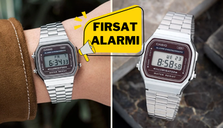 Zamansız tasarımıyla her kombine uyan ikonik Casio saat indirimde!