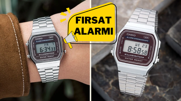 Zamansız tasarımıyla her kombine uyan ikonik Casio saat indirimde!
