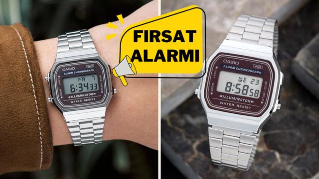 İkonik tasarım üstün konfor: Casio saat indirime girdi