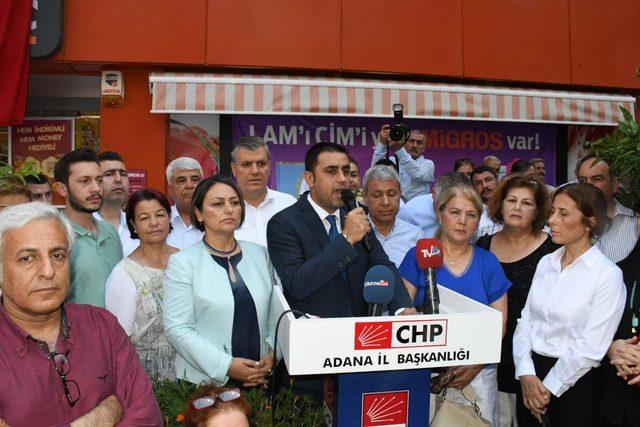 CHP Adana İl Başkanı Kozay: Şehit cenazelerinde tam kadro yer alacağız