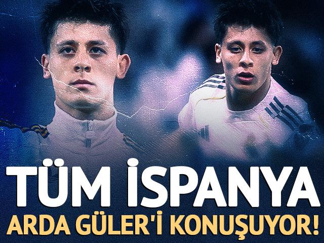 T&uuml;m İspanya'nın dilinde Arda G&uuml;ler var! Tek başına bir ordu gibi