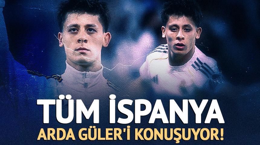 T&uuml;m İspanya'nın dilinde Arda G&uuml;ler var! Tek başına bir ordu gibi