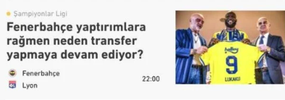Aziz Yıldırım ı çıldırttı! Fransızlar dan Fenerbahçe için olay manşet 5