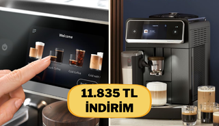 50'den fazla tarif tek tuşla bardağınızda: Philips Caf&eacute; Aromis