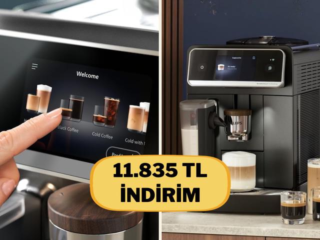 50'den fazla tarif tek tuşla bardağınızda: Philips Caf&eacute; Aromis