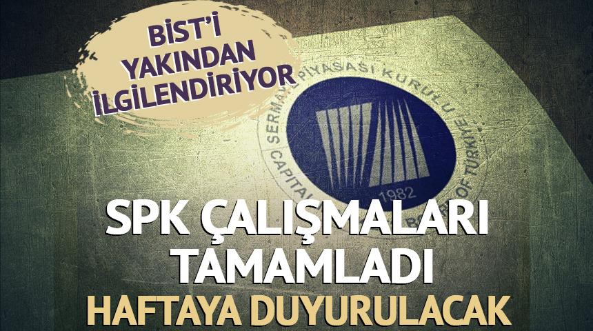 SPK'nın fon rehberi &ccedil;alışmaları tamamlandı! Haftaya duyurulacak
