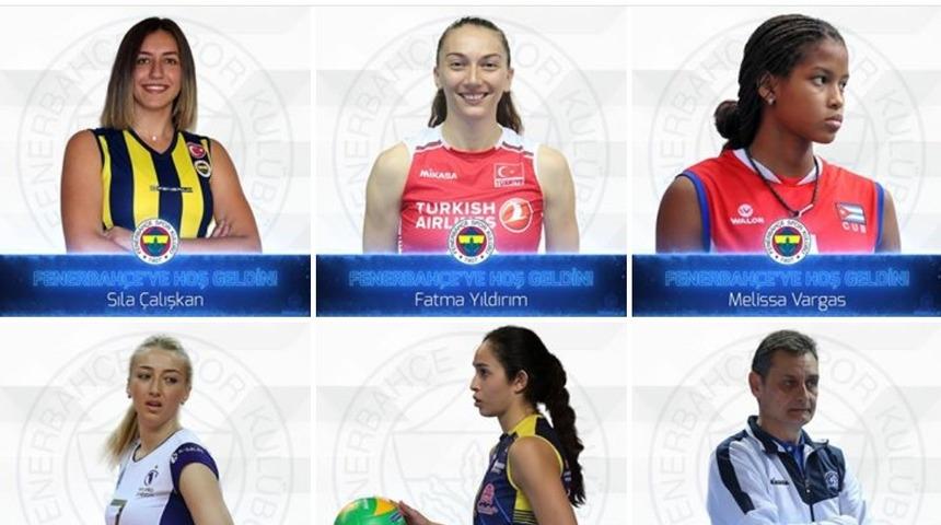 Fenerbahçe Kadın Voleybol Takımı 5 isimle sözleşme imzaladı!