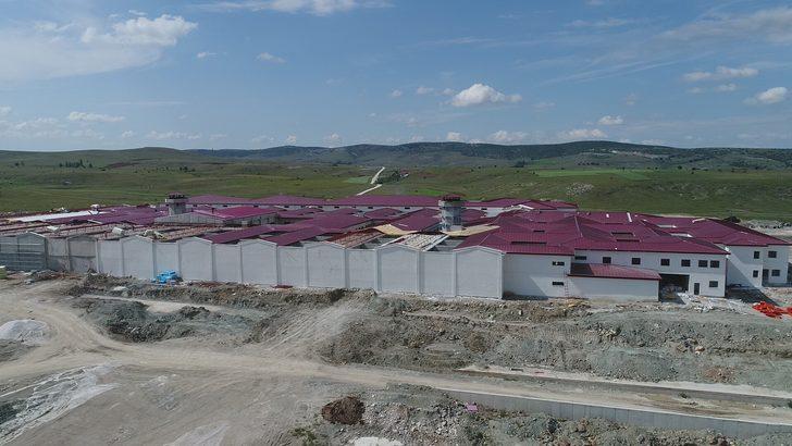 Adalet Bakanlığı tarafından inşaatına başlanılan Kütahya Cezaevi'nde sona yaklaşıldı! G4