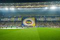 Fenerbah�eli taraftarlardan Lyon ma��na �zel koreografi