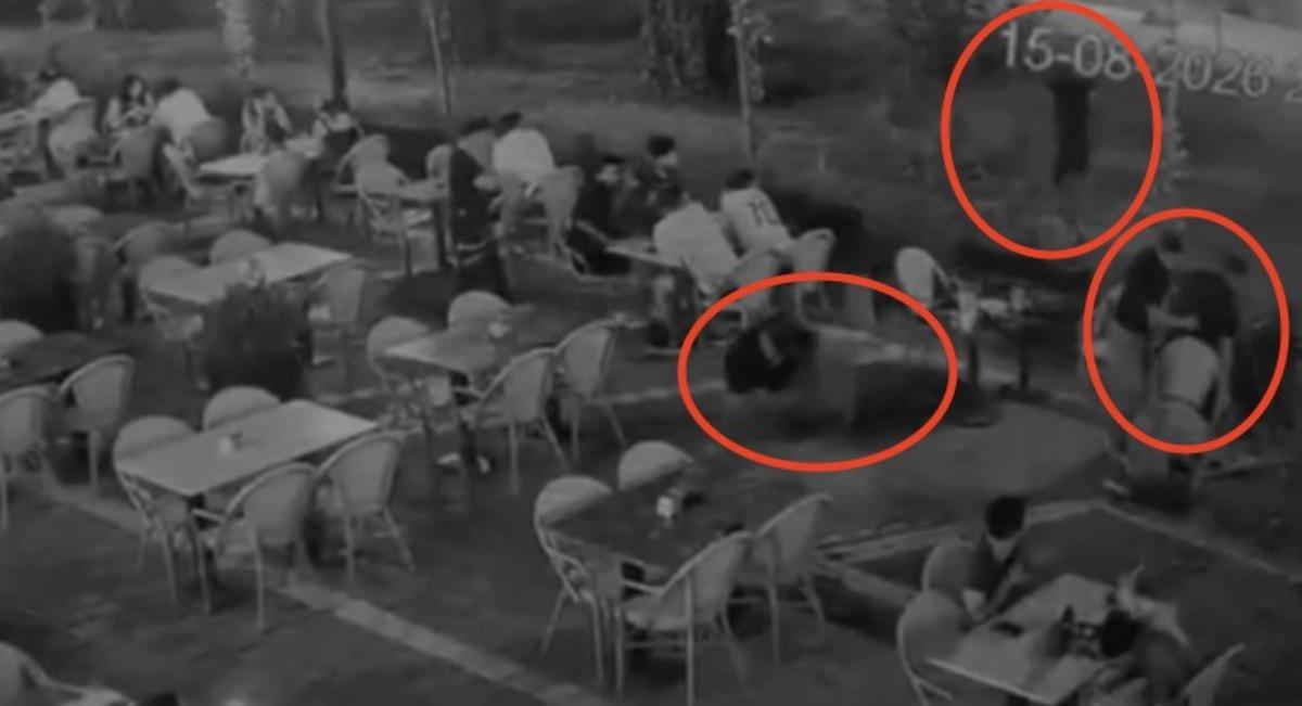 Yer: Diyarbakır! Ağacın arkasında pusuda bekleyip kafede oturan kişiyi vurdu 2