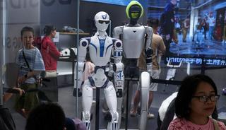 &Ccedil;inli robot &uuml;reticisi borsaya fırtına gibi girdi:  İlk g&uuml;nde y&uuml;zde 629 y&uuml;kseldi