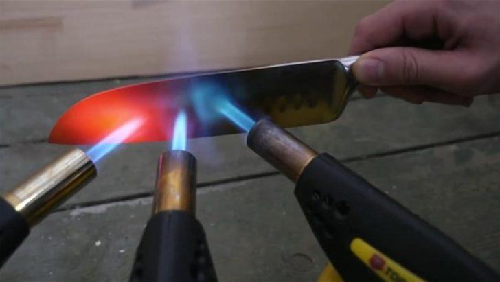 Bıçağı 1000 derece ısıtıp...  G1