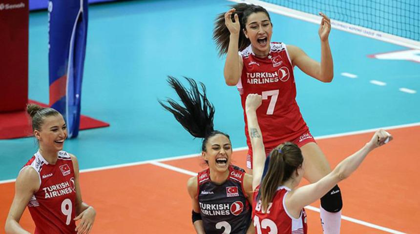 A Milli Kadın Voleybol Takımı finalde