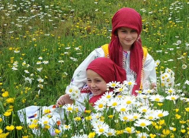 Karadeniz'de yaylalar rengârenk