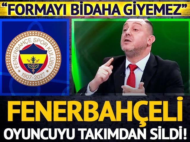 Nihat Kahveci, Fenerbah&ccedil;eli oyuncuyu takımdan sildi! "Bidaha formayı giyemez"
