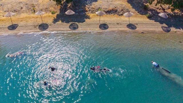 Gümbet’te deniz dibinden 310 kilogram atık çıktı 2