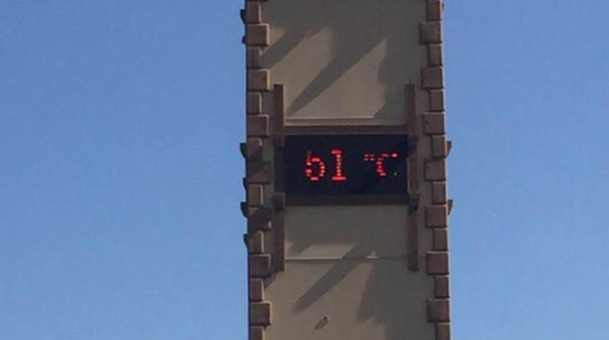 Diyarbakır yanıyor! Termometreler 51 dereceyi gösterdi!